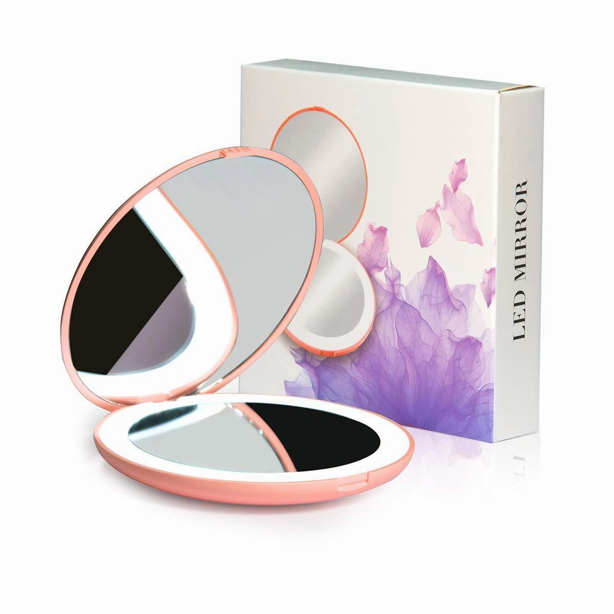 Compact LED Makeup Mirror