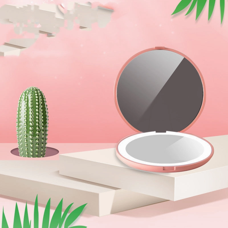 Compact LED Makeup Mirror