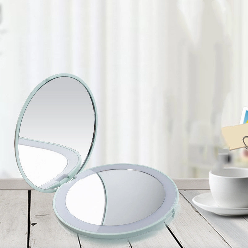 Compact LED Makeup Mirror