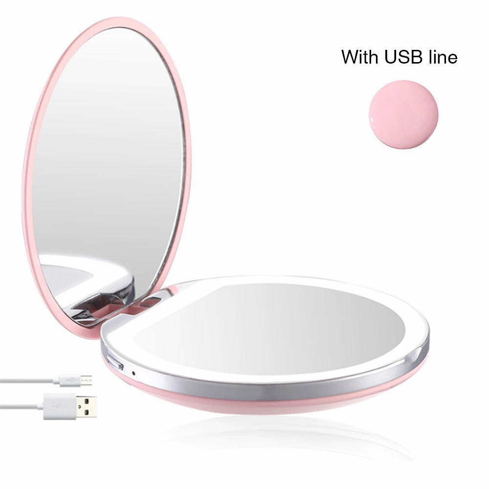Compact LED Makeup Mirror