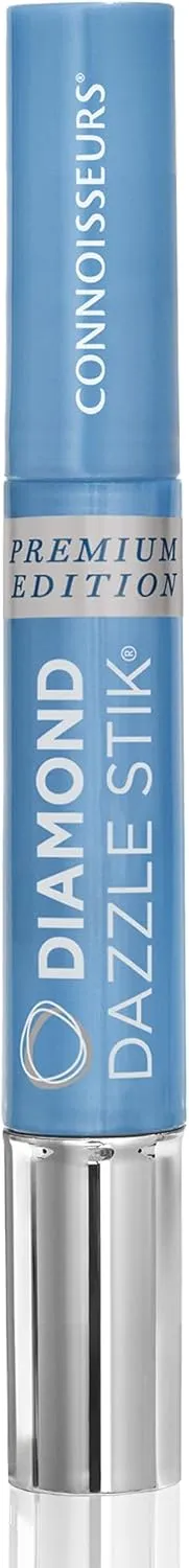 CONNOISSEURS Diamond Dazzle Stik - Portable Diamond Cleaner for Rings and Other Jewelry - Bring Out The Sparkle in Your Diamonds and Precious Stones