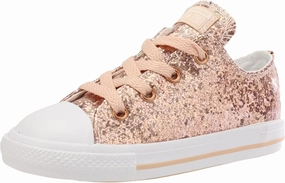 Converse Chuck Taylor All Star Glitter Dust Pink Synthetic Infant US 6