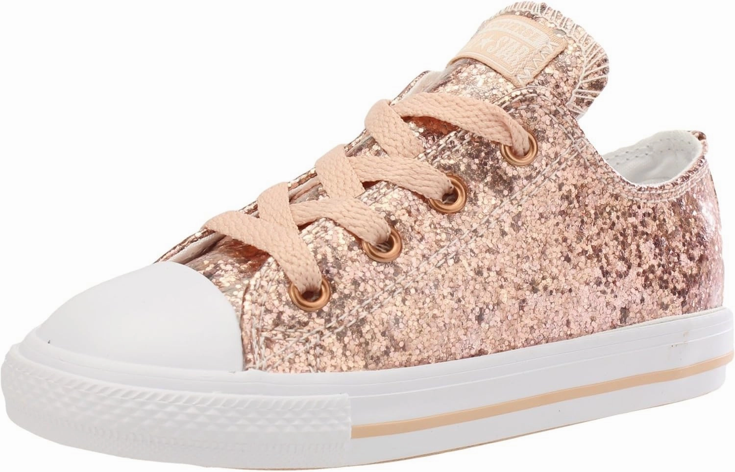 Converse Chuck Taylor All Star Glitter Dust Pink Synthetic Infant US 6