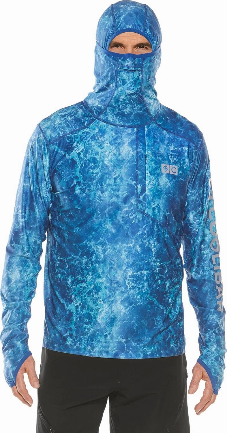 Coolibar UPF 50  Men's Andros Fishing Hoodie - Sun Protective