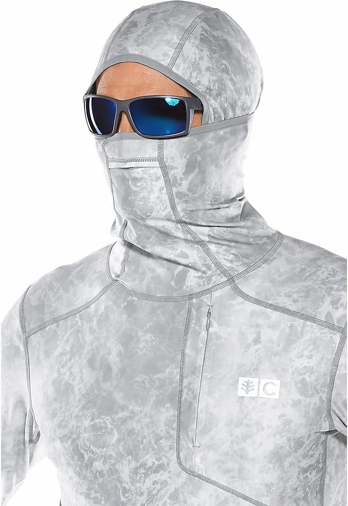 Coolibar UPF 50  Men's Andros Fishing Hoodie - Sun Protective