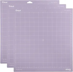 Cricut StrongGrip Cricut Cutting Mat 12in x 12in, Craft Mat for Cricut Maker & Explore, Use with Heavyweight Materials - Specialty Cardstock, Matboard & More, Reusable, Clear Protective Film (3 Count)