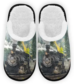 Cute Red Panda Slippers, Soft Memory Foam Non-Slip Indoor House Slippers Home Shoes for Bedroom Travel Hotel Spa