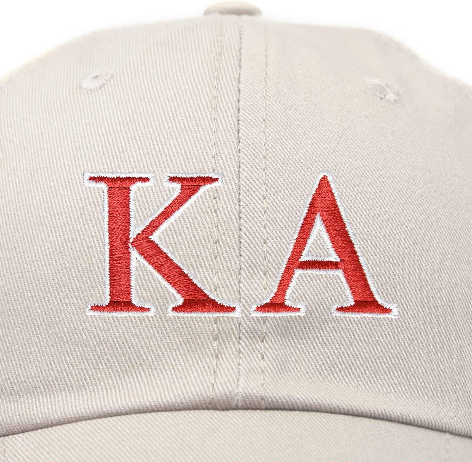DALIX Kappa Alpha Order Fraternity Greek Letters Ball Cap Embroidered Hat