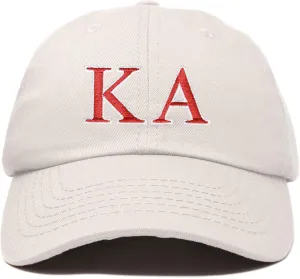DALIX Kappa Alpha Order Fraternity Greek Letters Ball Cap Embroidered Hat