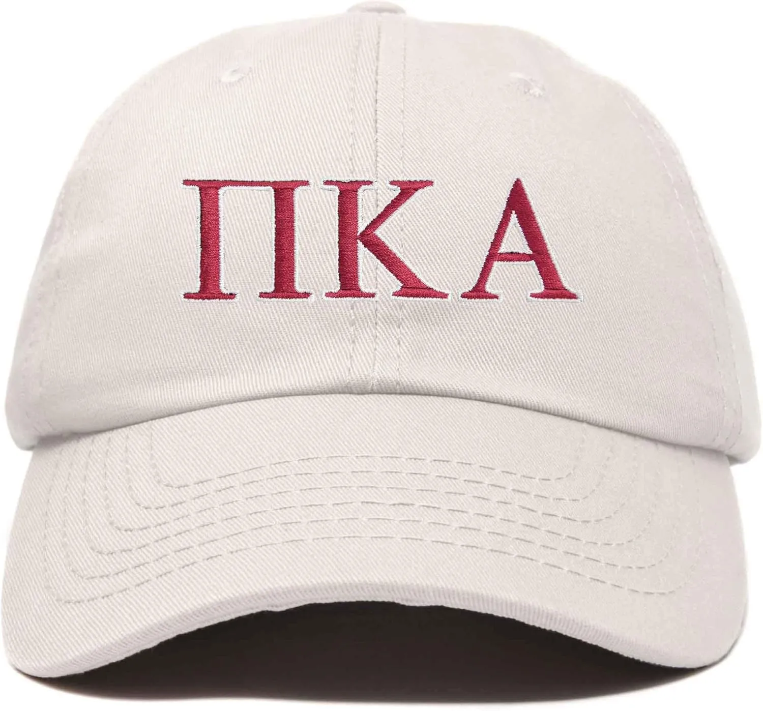 DALIX Pi Kappa Alpha Greek Letters Ball Cap Embroidered Hat