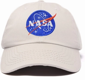 DALIX NASA Embroidered Mens Womens Cotton Dad Hat Baseball Cap Adjustable