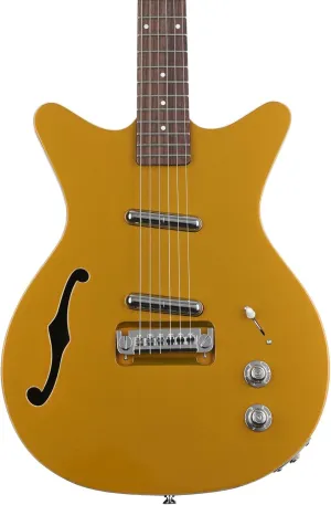 Danelectro Fifty Niner DC Semi-hollowbody Electric Guitar - Gold Top