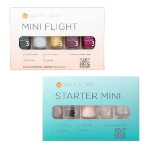 Dazzle Dry Starter Mini Kit   Ethereal Glow Mini Flight