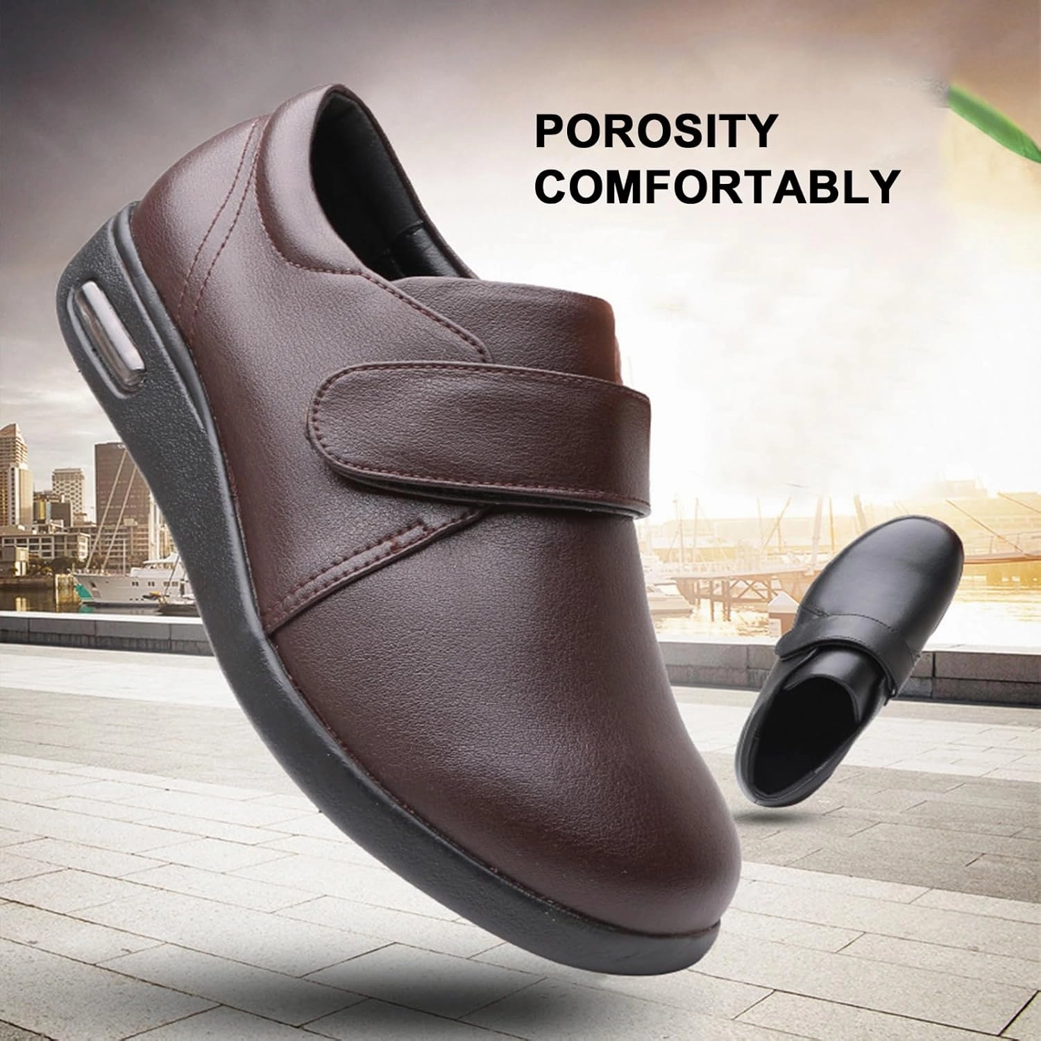 Diabetic Nursing Shoes,Extra Wide and Fat Soft Shoes for The Elderly