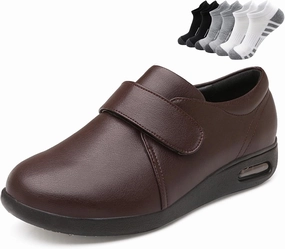 Diabetic Nursing Shoes,Extra Wide and Fat Soft Shoes for The Elderly