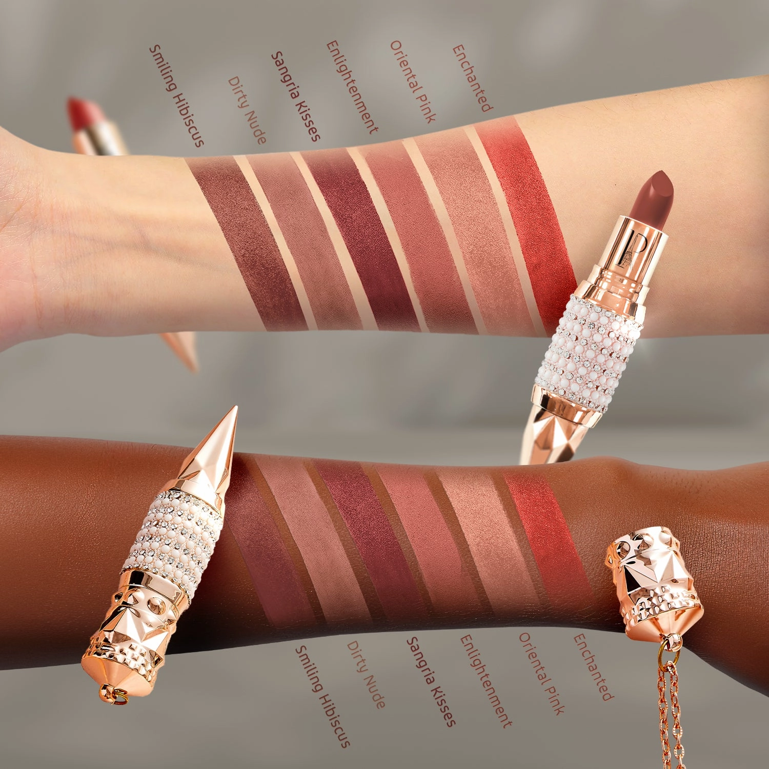 Dirty Nude Prestige Diamond Nude Velvet Lipstick