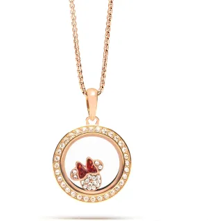 Disney Minnie Mouse Petite Living Locket Set - Rose Gold