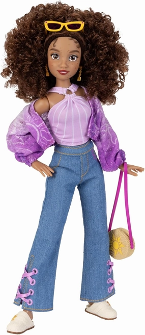 Disney ily 4EVER Dolls Rapunzel 11.5" Tall with 13 Points of Articulation, Two Complete Mix-and-Match Outfits and Glittery Mickey Ring for You!