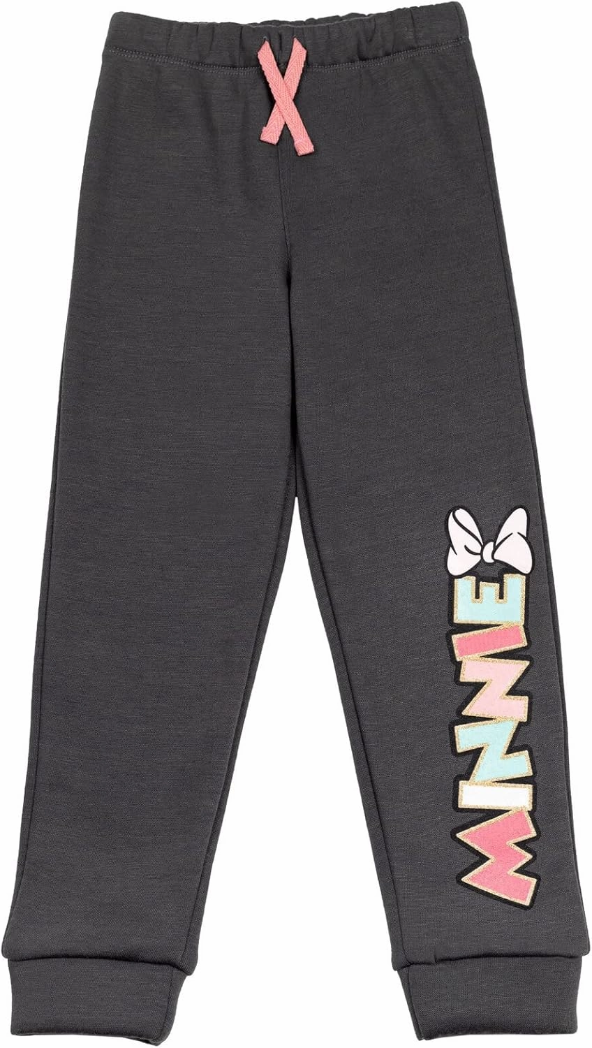 Disney Minnie Mouse Fleece Sweatshirt and Pants Outfit Set Newborn to Big Kid Sizes (Newborn - 14-16)