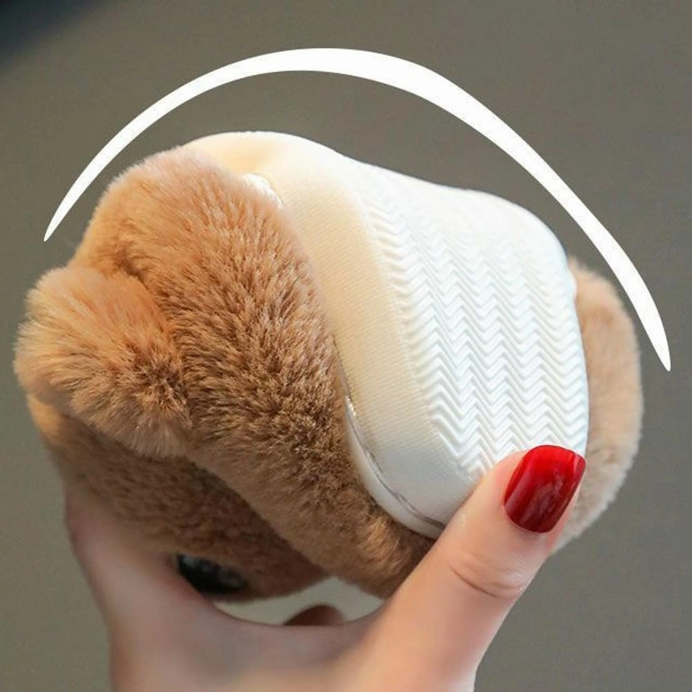 Dog slippers Funny House Slippers Toddler Girls Boys Winter Indoor Outdoor Fuzzy Warm Shoes