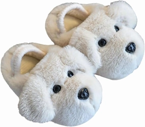 Dog slippers Funny House Slippers Toddler Girls Boys Winter Indoor Outdoor Fuzzy Warm Shoes
