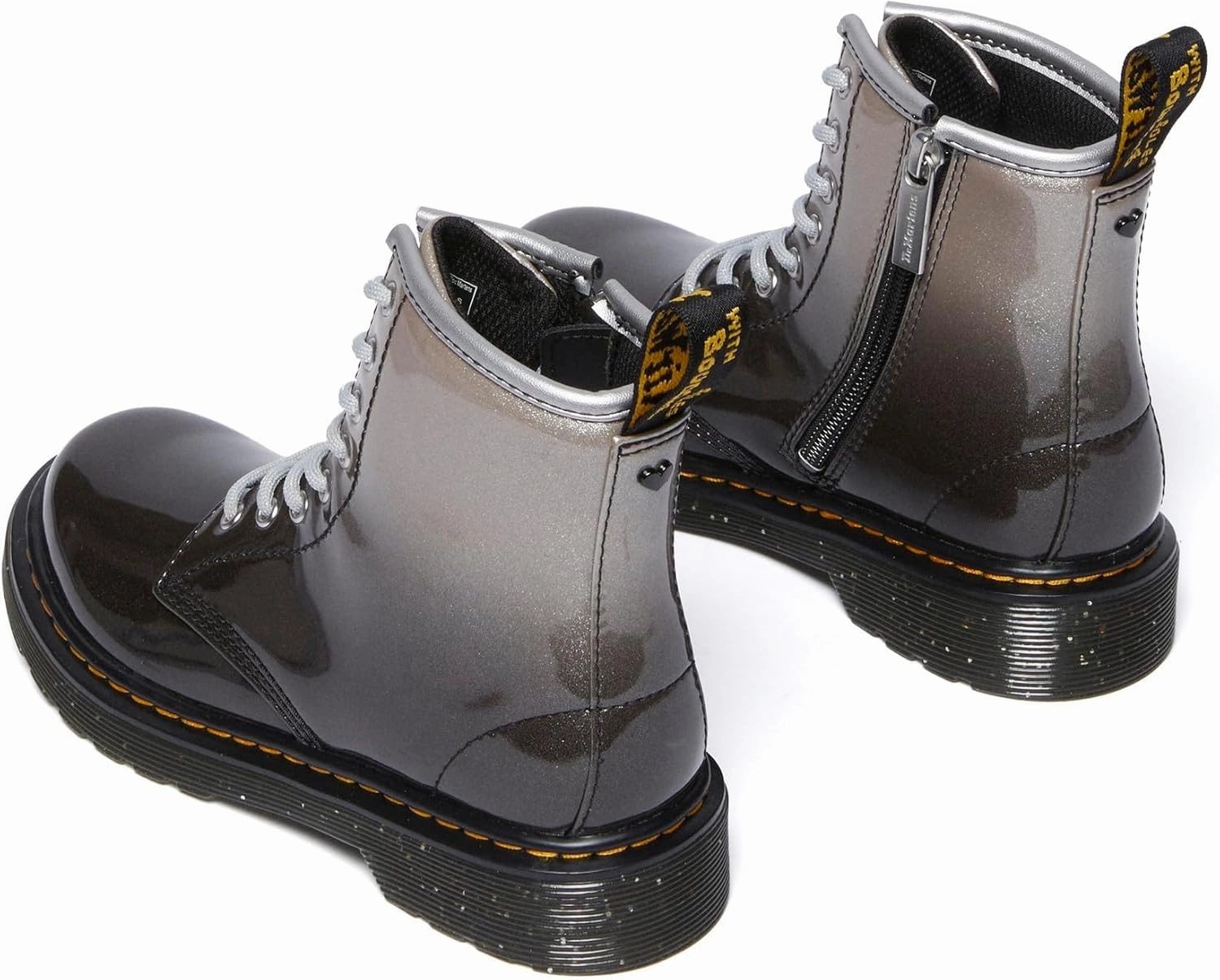 Dr. Martens Unisex-Child 1460 Glitter Junior (Little Big Kid) Fashion Boot