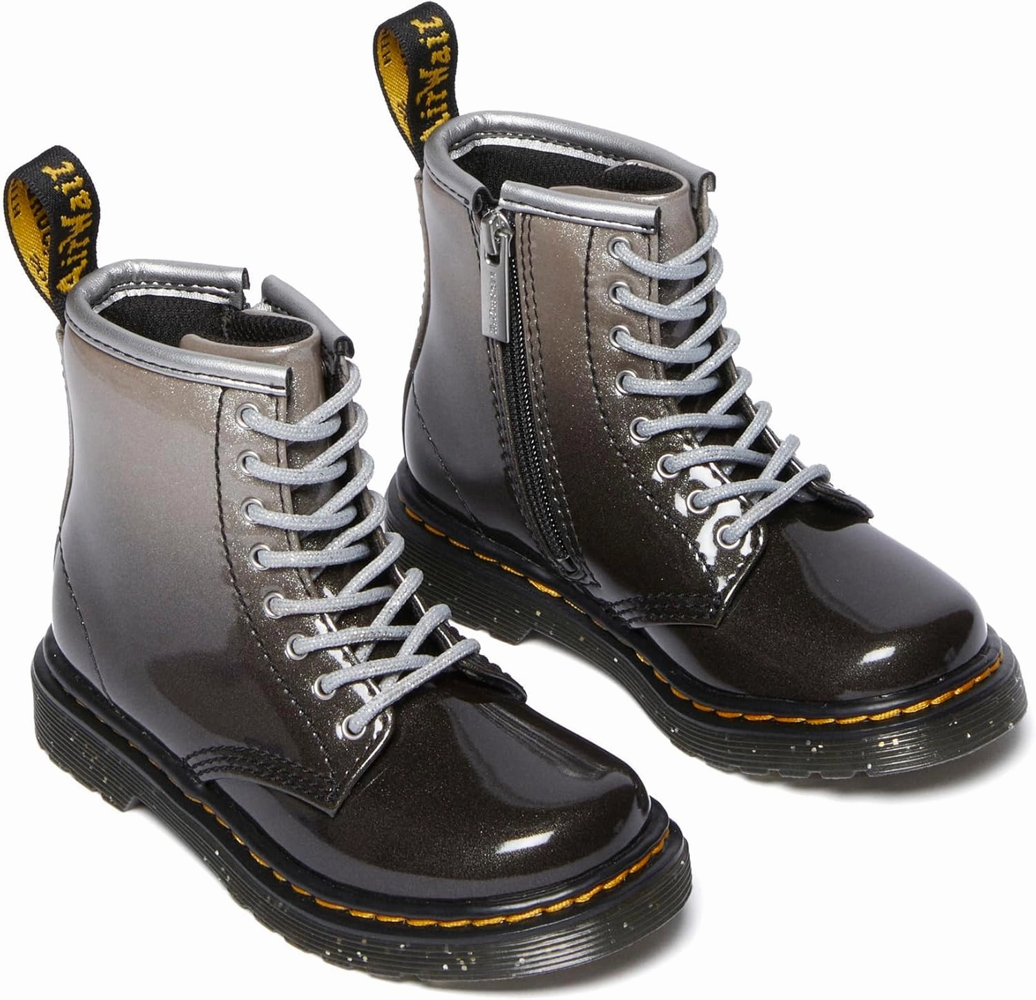 Dr. Martens Unisex-Child 1460 Glitter Junior (Toddler) Fashion Boot