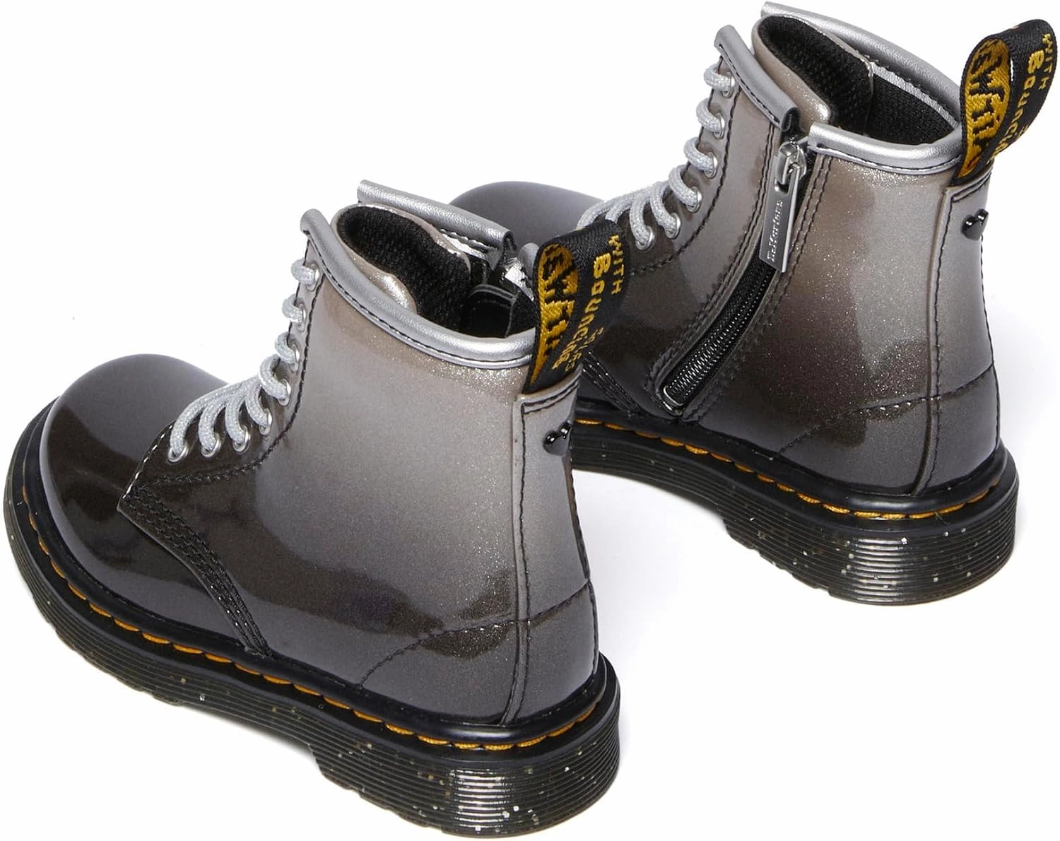 Dr. Martens Unisex-Child 1460 Glitter Junior (Toddler) Fashion Boot