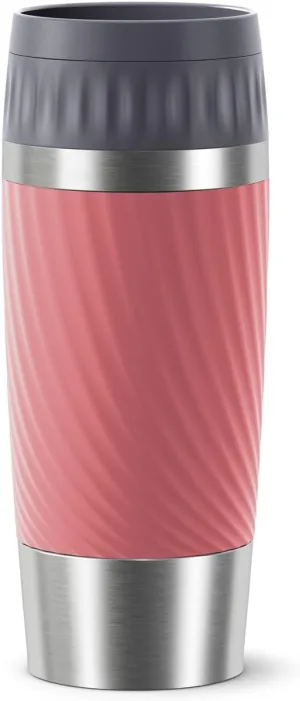 EMSA Easy Twist N2011600 Travel Mug 360 ml Coral