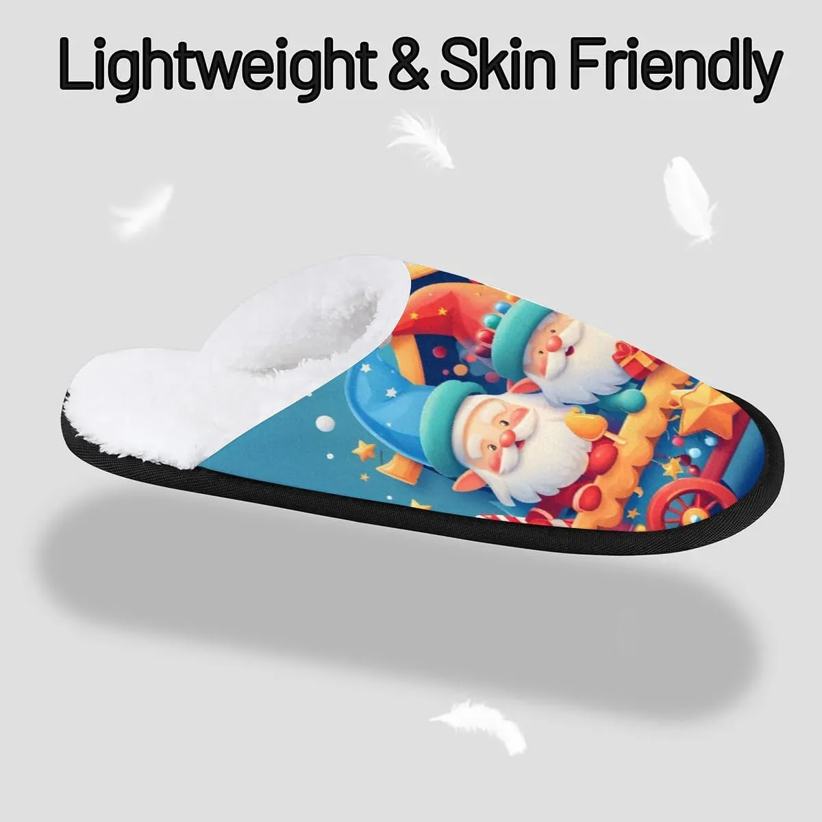 Ethnic Elephants Slippers for Women Soft Non-Slip Indoor Slippers Home Slippers