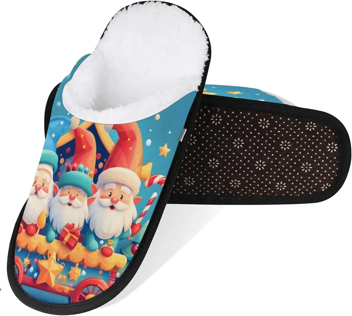 Ethnic Elephants Slippers for Women Soft Non-Slip Indoor Slippers Home Slippers