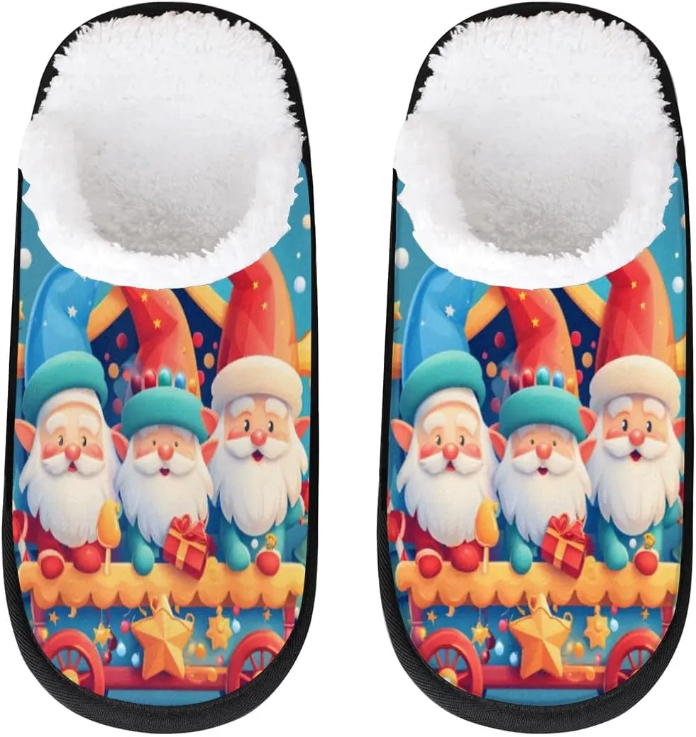 Ethnic Elephants Slippers for Women Soft Non-Slip Indoor Slippers Home Slippers