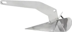 Extreme Max 3006.6696 BoatTector Stainless Steel Delta Anchor - 14 lbs.