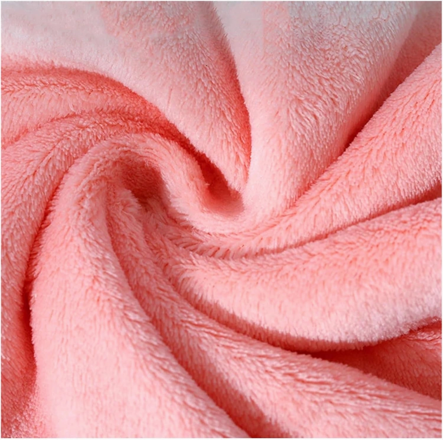 Face Towel Superfine Microfiber Absorbent High-Density Coral Towel Quick Dry Clean Face Soft Absorbent Towel Hook Up(Pink)