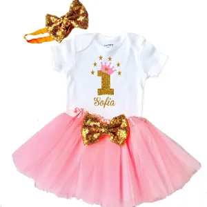 First Birthday Outfit Girl, 1st Birthday Girl Outfit, Girl First Birthday Outfit