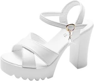 for Women Feathers Dress High Open Pointed Toe Sandals Fuzzy Wedding Bridal Heels Party Shoes