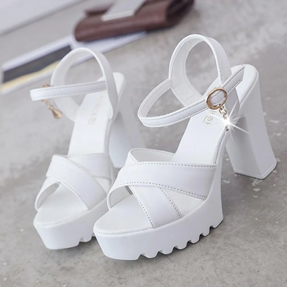 for Women Feathers Dress High Open Pointed Toe Sandals Fuzzy Wedding Bridal Heels Party Shoes