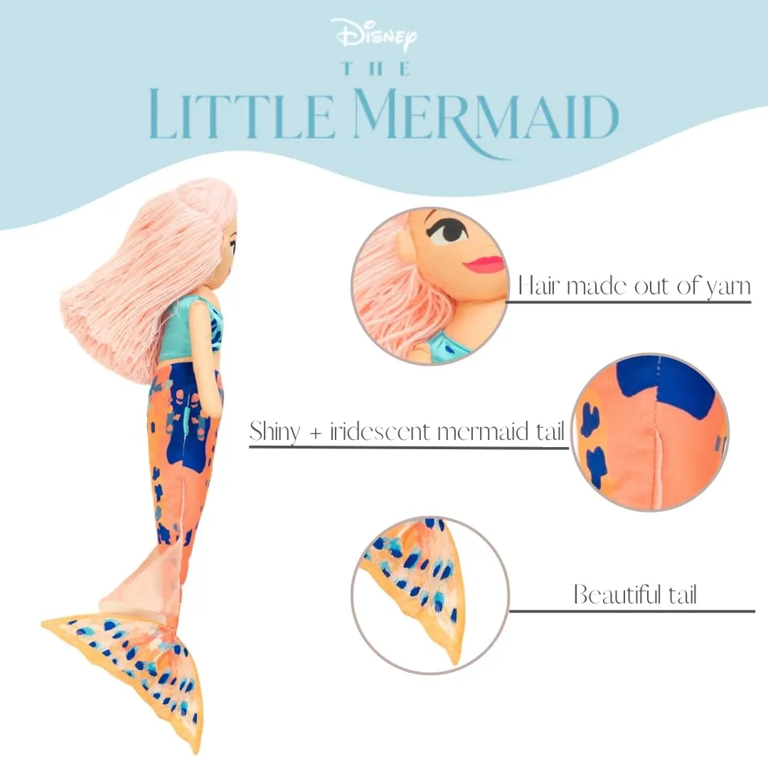 FRANCO Disney's The Little Mermaid Live Action Movie Caspia Bedding Super Soft Plush Cuddle Pillow Buddy, (Official Licensed Disney Product)