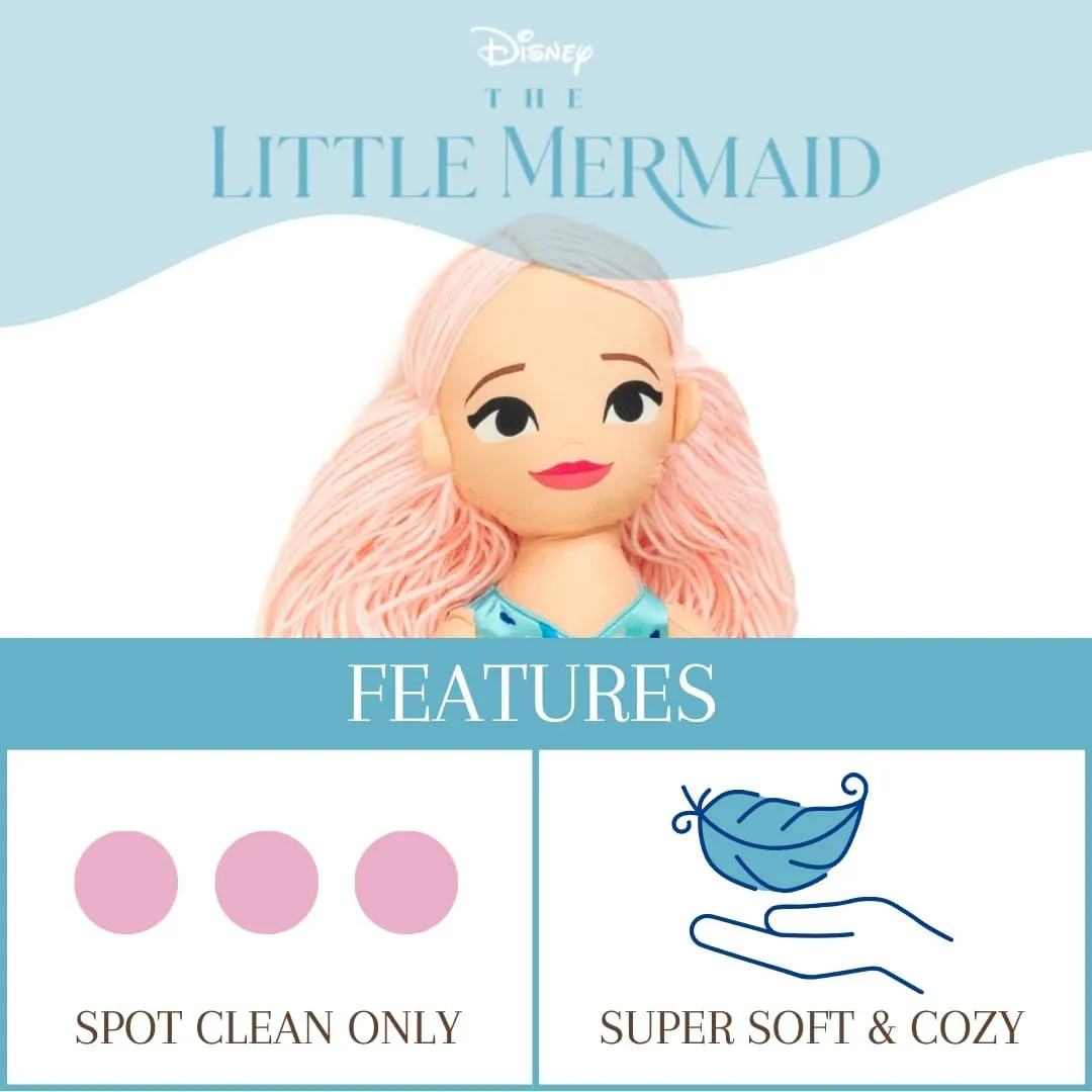 FRANCO Disney's The Little Mermaid Live Action Movie Caspia Bedding Super Soft Plush Cuddle Pillow Buddy, (Official Licensed Disney Product)