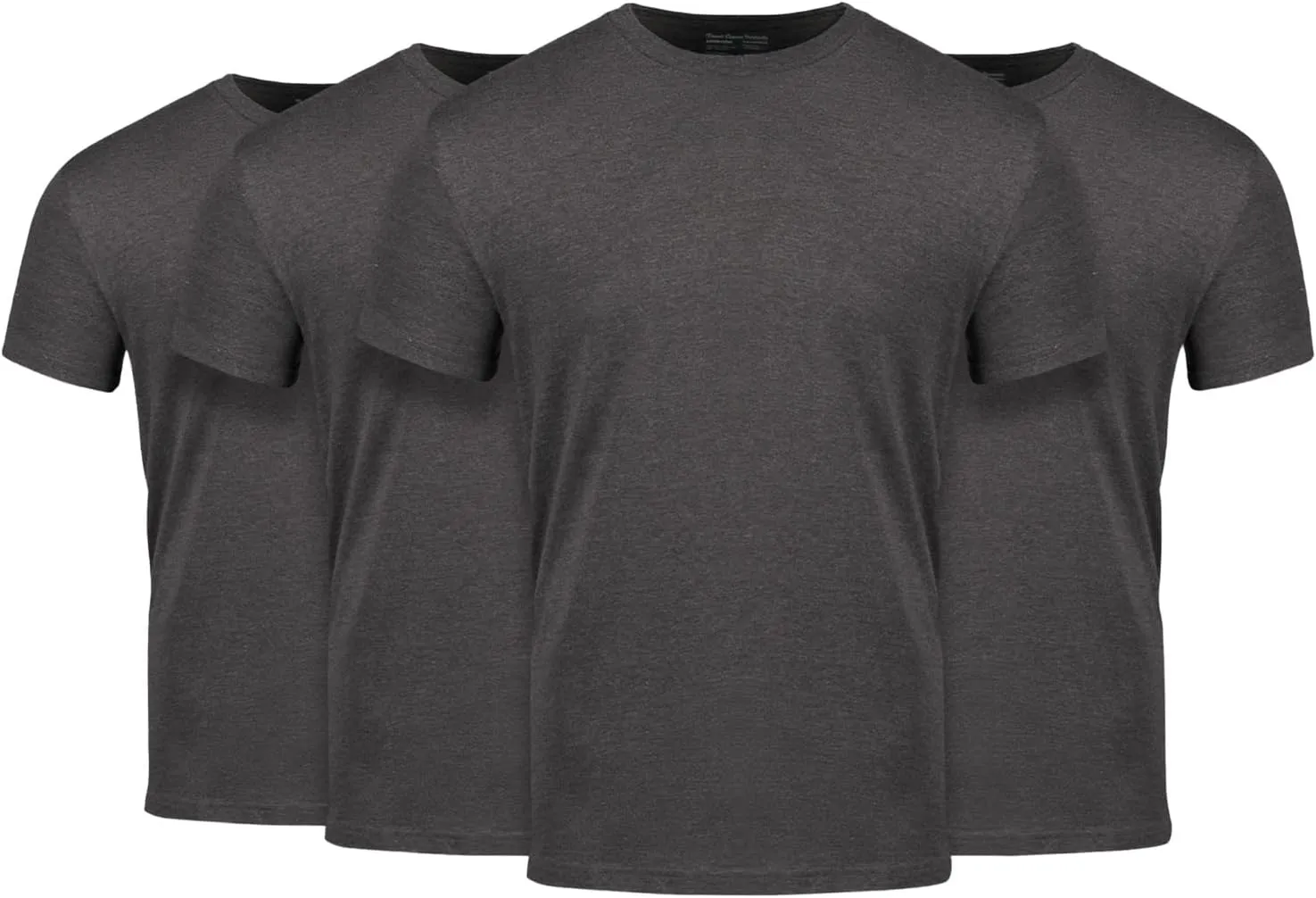 Fresh Clean Threads Crew Neck T-Shirt - Pre Shrunk Soft Fitted Premium Tee - Men’s T- Cotton Poly