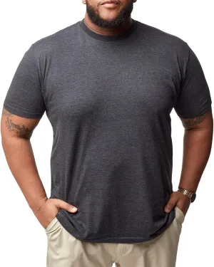 Fresh Clean Threads Crew Neck T-Shirt - Pre Shrunk Soft Fitted Premium Tee - Men’s T- Cotton Poly