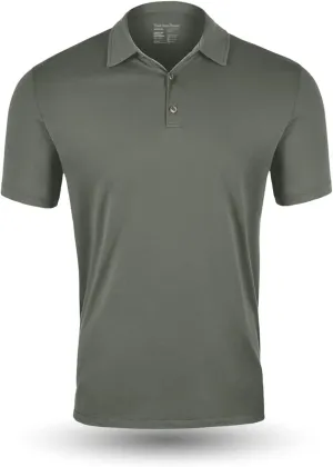 Fresh Clean Threads Mens Polo Shirts - Pre Shrunk Soft Fitted Premium Classic Shirt - Men's Polos Cotton Poly T-Shirt Blend