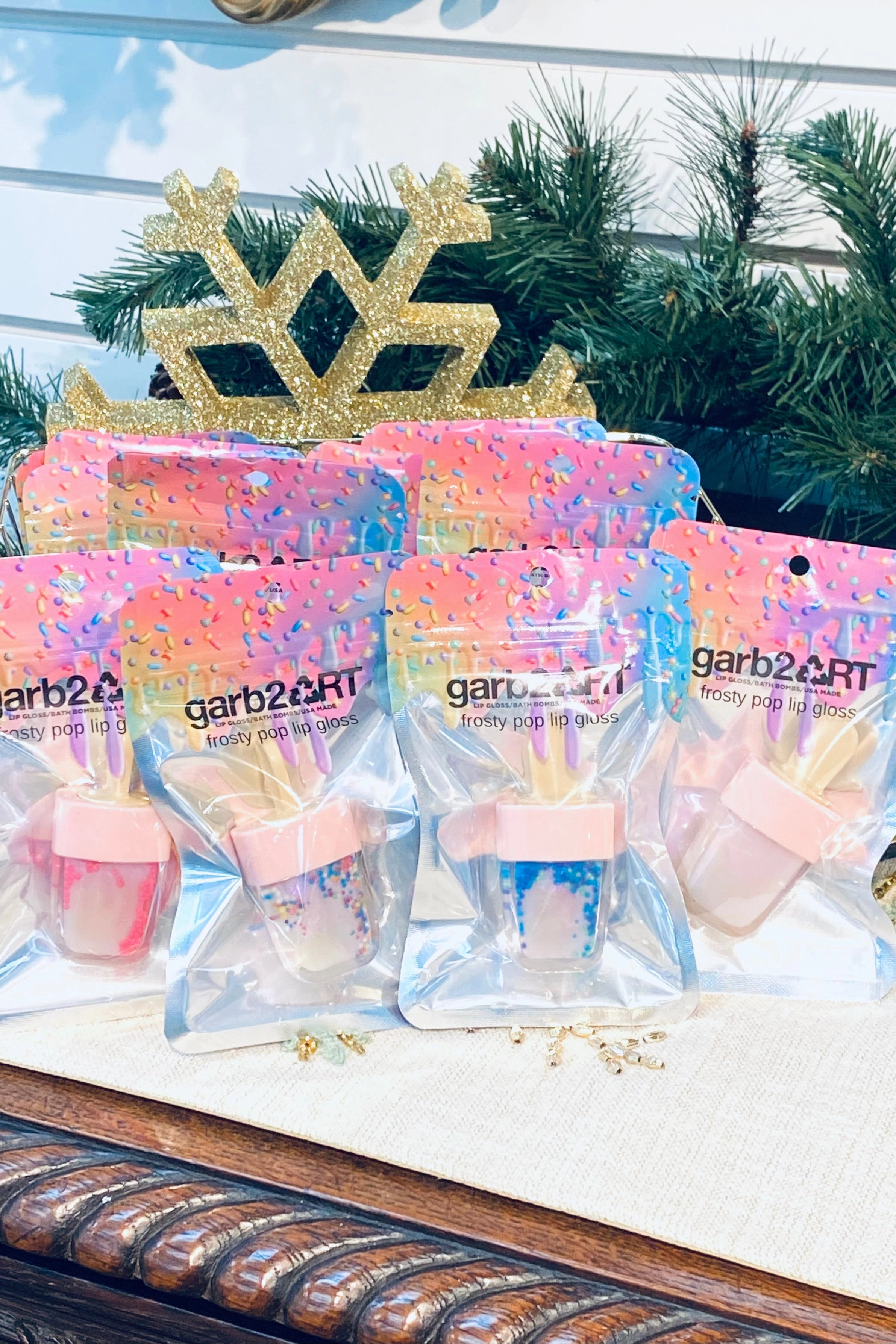 Frosty Pop Lip Gloss by Garb2Art