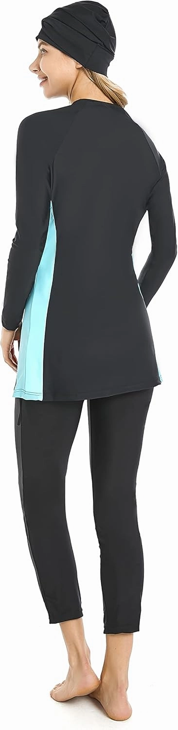 Full Swimming Costume Burkini for Women Modest Girls Swimsuit Islamic Swimwear Plus Size