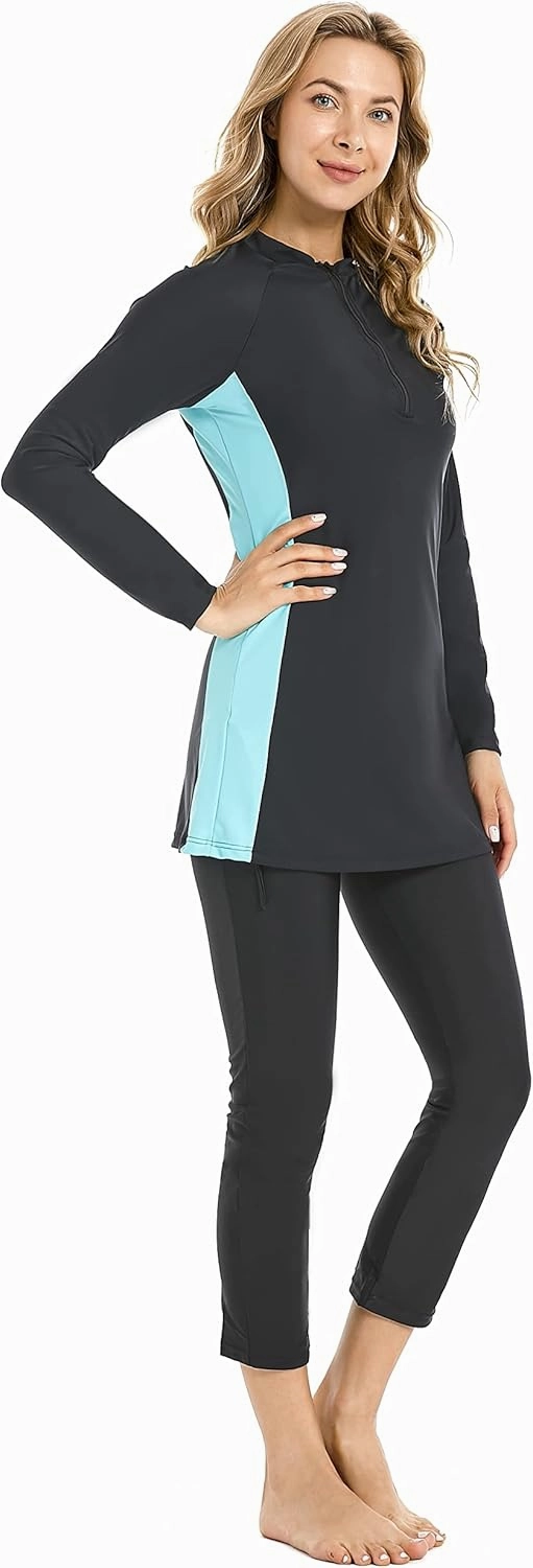 Full Swimming Costume Burkini for Women Modest Girls Swimsuit Islamic Swimwear Plus Size