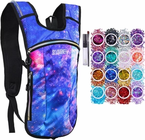 Galaxy Small Hydration Pack Bundle with 16 Pack Gliters