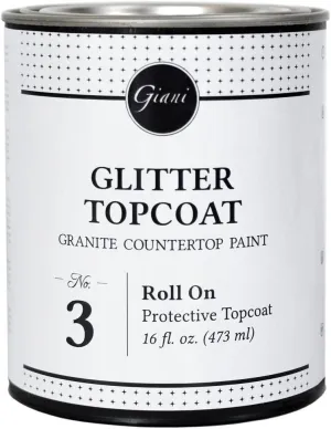 Giani Granite Paint Glitter Top Coat Step 3