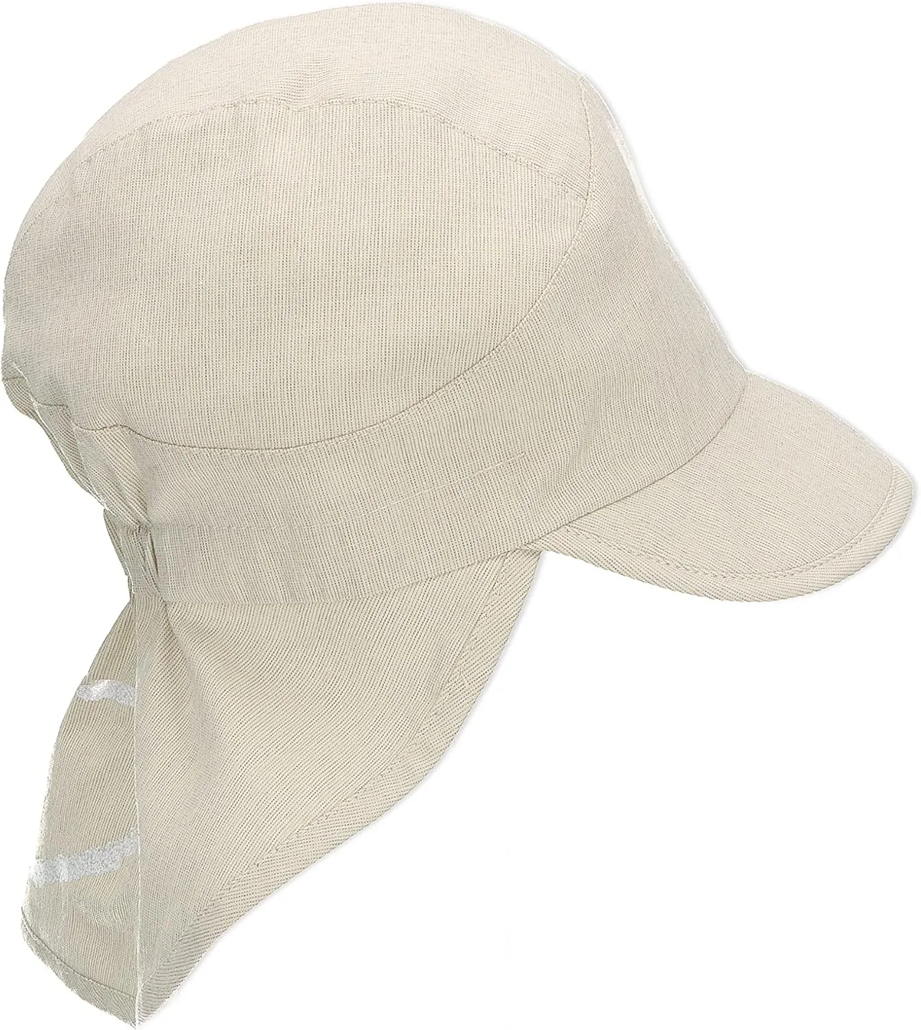Girl's Peaked Cap with Neck Protection Glace Sun Hat