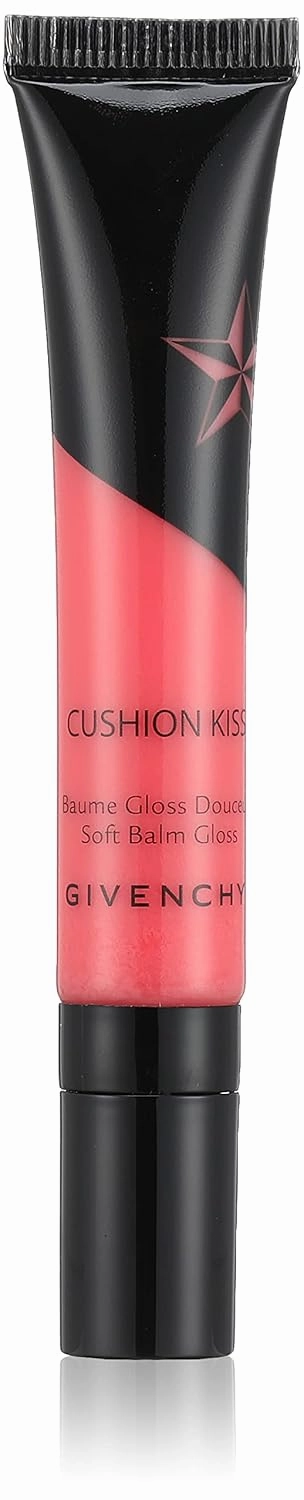Givenchy Cushion Kiss Soft Balm Gloss, No. 1 Coral Kiss, 0.35 Ounce