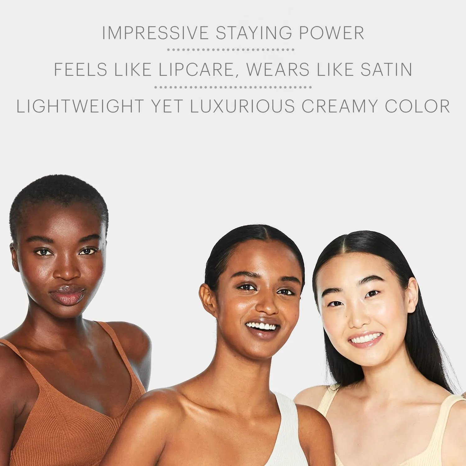 Glo Skin Beauty Satin Lipstick (French Nude) | Nourishing Longwearing Lip Stick Packed with Skincare Benefits